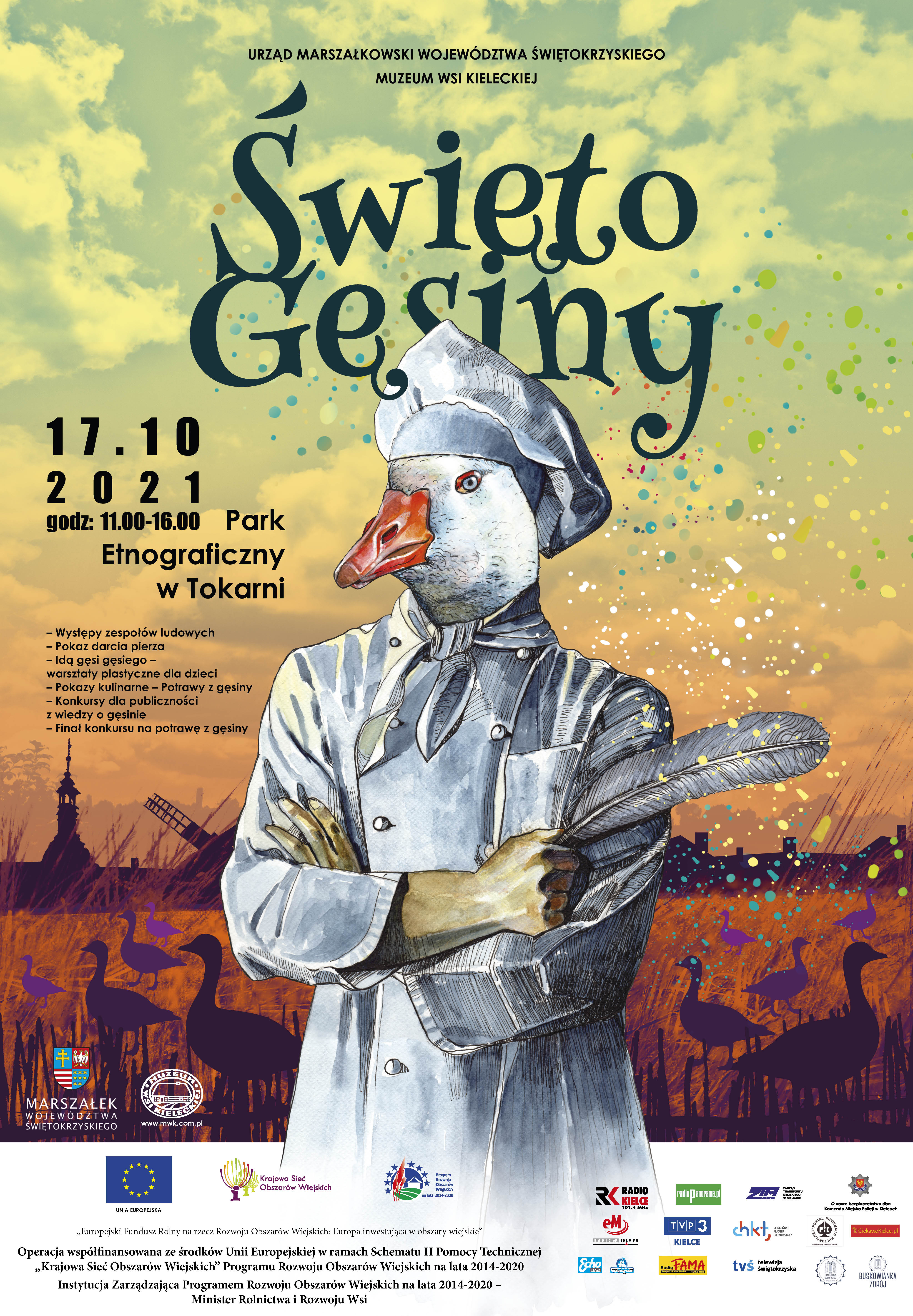 plakat gęsina