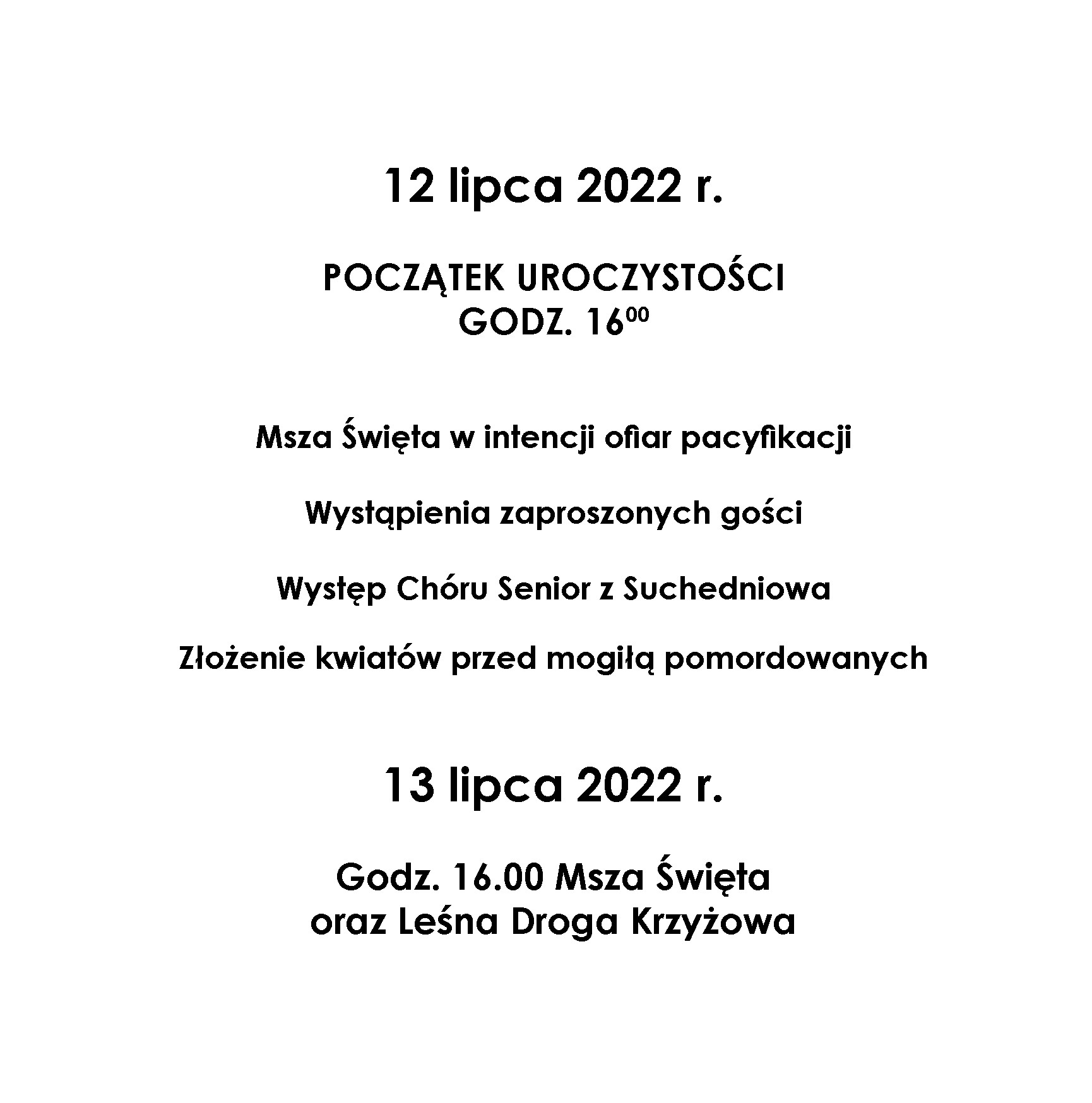 zaproszenie michniów2a