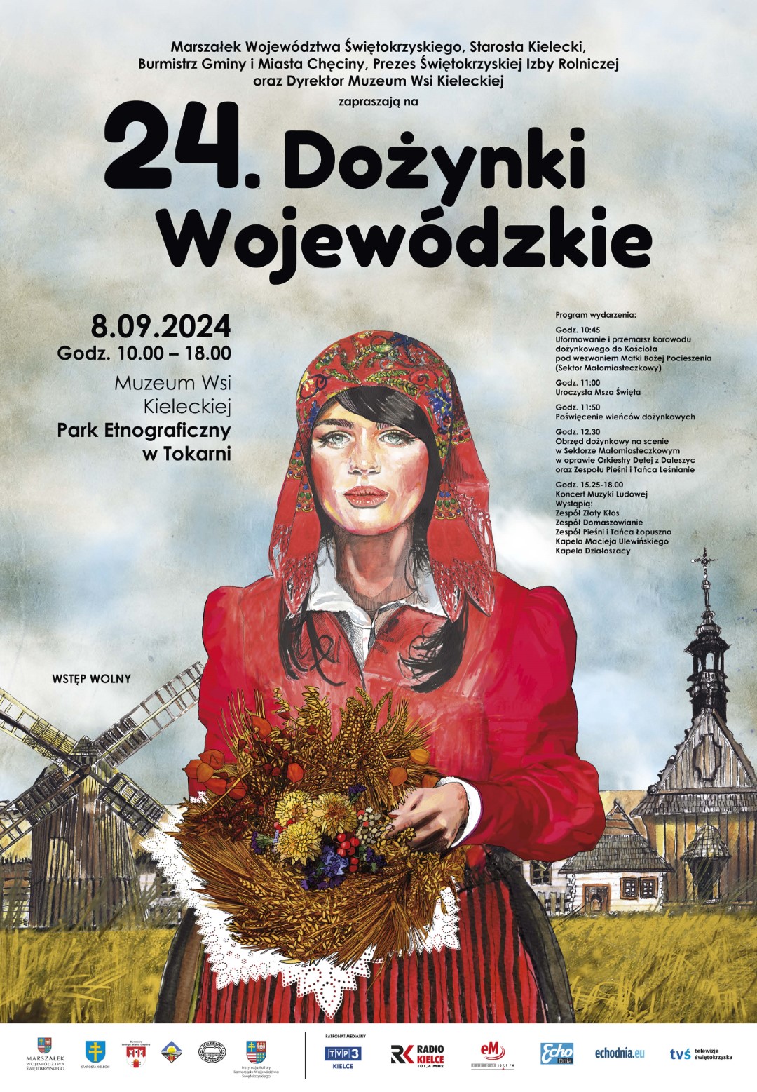 plakat dożynki Duże