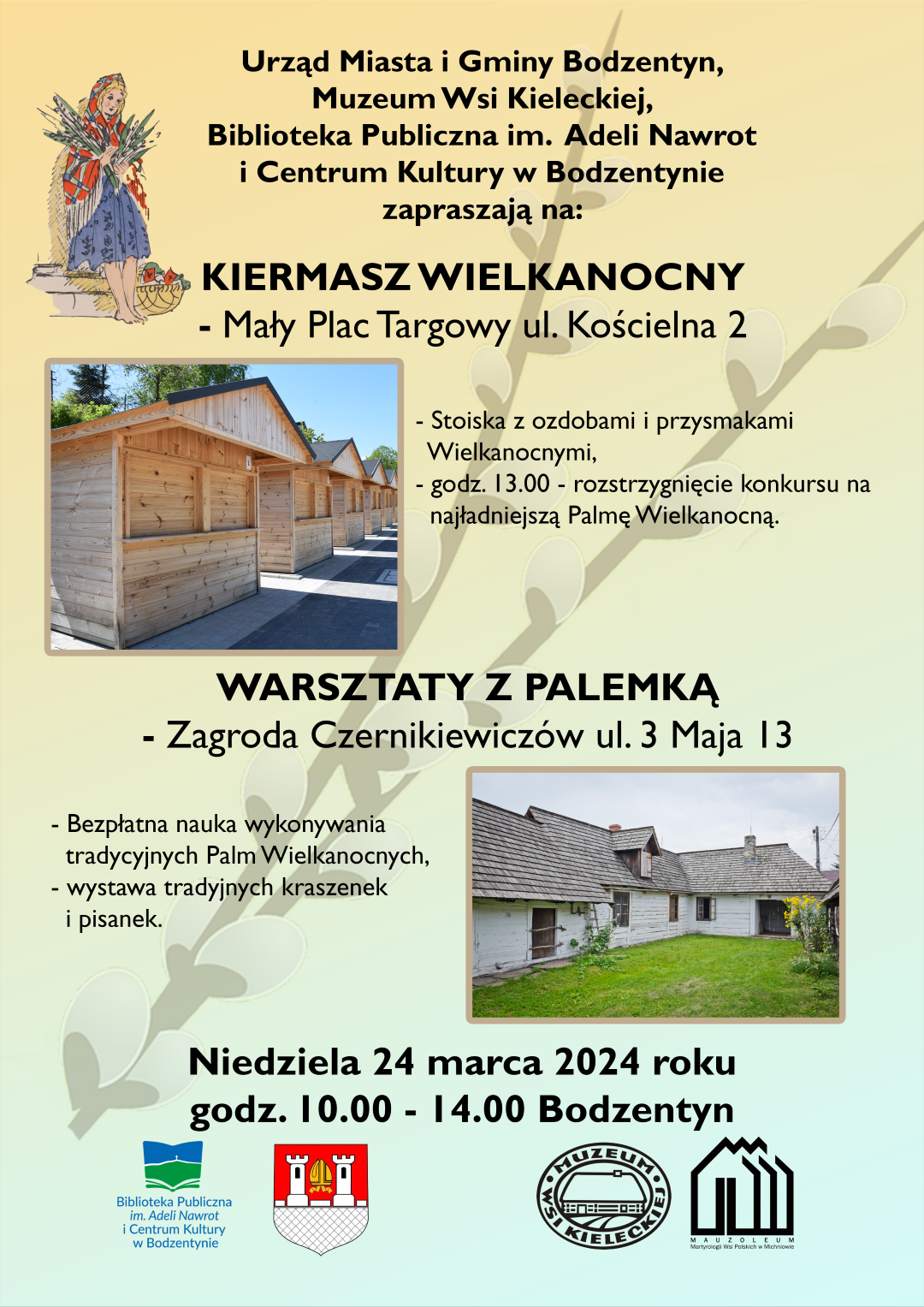 Plakat kiermasz Wielkanocny 3 1 Duże