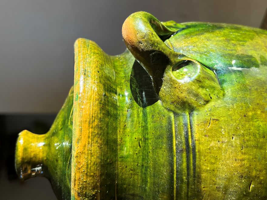 Garnek gliniany Jarosław Rodak fot. Emilia Pstrągowska